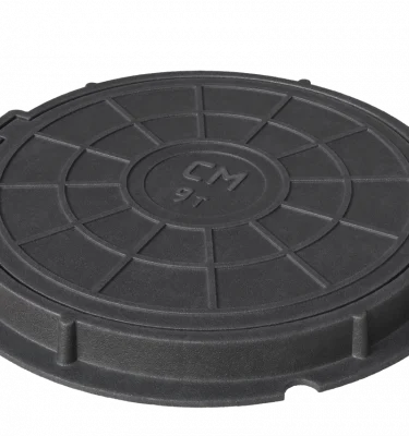 Люк Полимерно-песчаный тип СМ (В90)черный